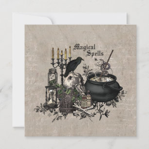 Modern  Halloween WITCHES BREW Kaart