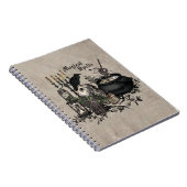 Modern Halloween WITCHES BREW Notitieboek (Rechterzijde)