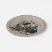 Modern Halloween WITCHES BREW Papieren Bordje (Gekanteld)