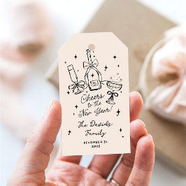 Modern Hand Drawn New Year's Eve Party  Cadeaulabel