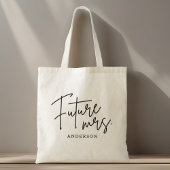Modern Hand Script Future Mrs. Tote Bag