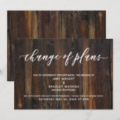 Modern Handgeschreven Wijziging van de Plannen Rus Kaart (Voorkant / Achterkant)