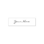Modern Handwritten Signature Stylish Script Zelfinktende Stempel (Design)