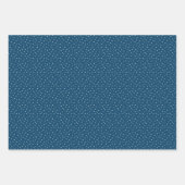 Modern Hanukkah-verpakkingspapier - marine Inpakpapier Vel (Voorkant 2)