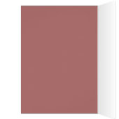 Modern Happy Birthday Dusty Roos Fotosjabloon (Binnen (Links))