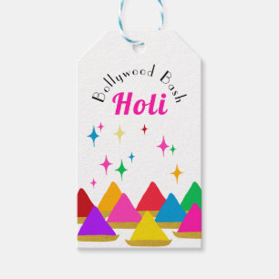 Modern Happy Holi Hindu Festival Colors Design Cadeaulabel