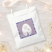 Modern Happy Paast Paars Bedankzakje (Geknipt)