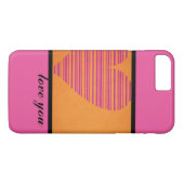 Modern hart Case-Mate iPhone case (Achterkant (Horizontaal))