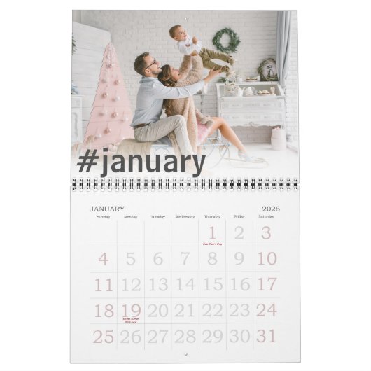 Modern Hashtag | Foto 2023 Kalender (Jan 2026)