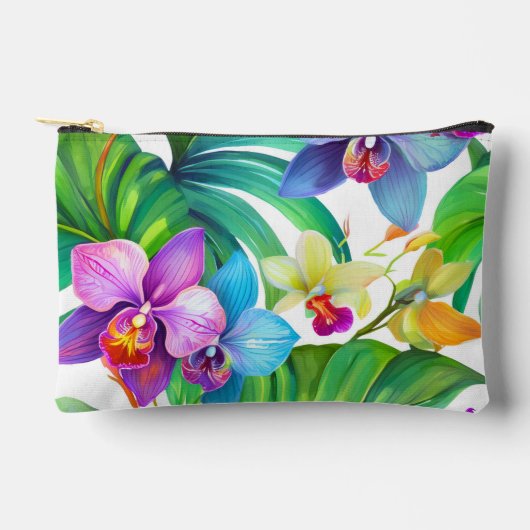 Modern hawaiiaans print orchidee patroon etui (Voorkant)
