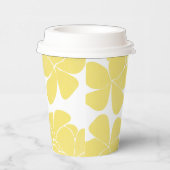 Modern Hawaiian Print model Plumerias Papieren Bekers (Rechts)