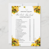 Modern He dit qu'elle a dit carte de jeu de douche (Devant)