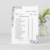 Modern He dit qu'elle a dit carte de jeu de douche (Debout devant)