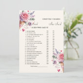 Modern He dit qu'elle a dit carte de jeu de douche (Debout devant)