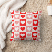 Modern Heart Pattern Throw Pillow - Romantic  Kussen (Deken)