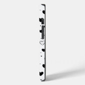 Modern Hearts Pattern Case-Mate iPhone Case (Achterkant / Links)