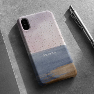 Modern Hedendaags Artistiek Hemels iPhone 16 Hoesje