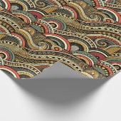 Modern hedendaags cadeaupapier (Hoek)