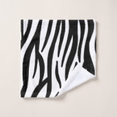 modern hedendaags Zebrapatroon Bad Handdoek (Wasdoekje)