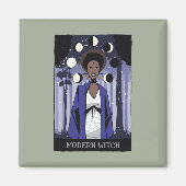 Modern heks magneet (Voorkant)