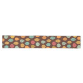 Modern Herfst Leaf Pattern Lange Tafelloper (Horizontaal)