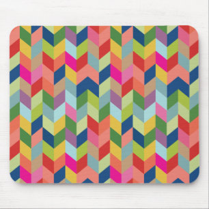 Modern Herringbone Pattern Muismat