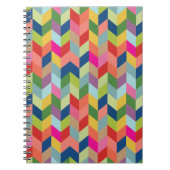 Modern Herringbone Pattern Notitieboek (Voorkant)