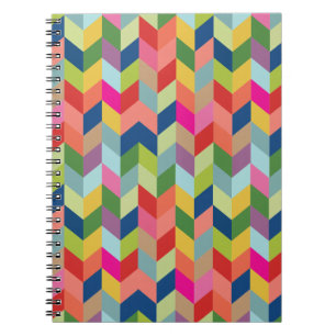 Modern Herringbone Pattern Notitieboek