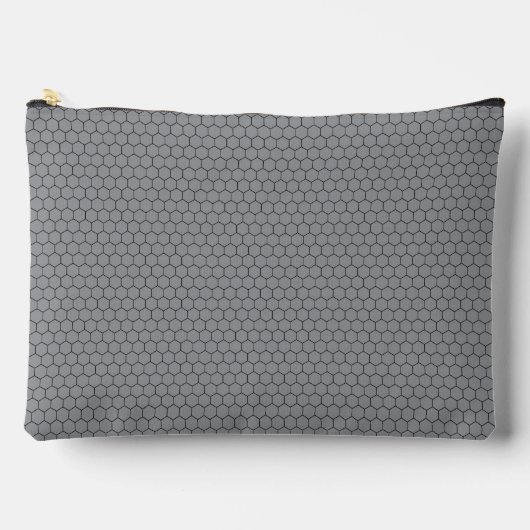 Modern Hexagonal Grid Geometric Pattern Etui (Voorkant)