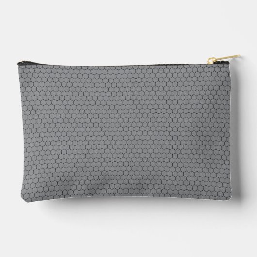 Modern Hexagonal Grid Geometric Pattern Etui (Achterkant)