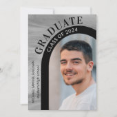 Modern High School Foto Afstuderen Aankondiging (Voorkant)