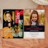 Modern High School Graduation Invitation Kaart