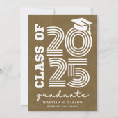 Modern Highschool Afstuderen Aankondiging (Voorkant)