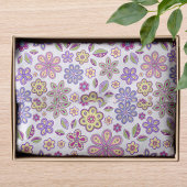 Modern Hippie Floral Pattern | Botanisch Tissuepapier