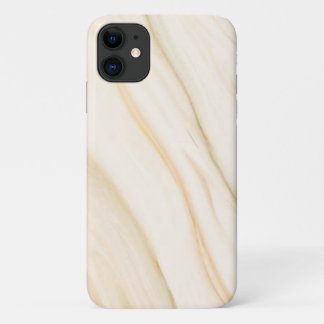 modern Hoesje met bruine golfmarmer Barely