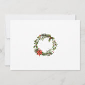 Modern Holiday Corporate Kerstfeest Kaart (Achterkant)