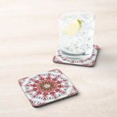 Modern Holiday Snowflake Cork Onderzetters (Rechterzijde)