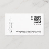 Modern Holografisch Nail Visitekaartje (Achterkant)