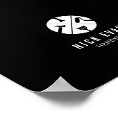 Modern Home Repair Handyman Logo Poster (Hoek)