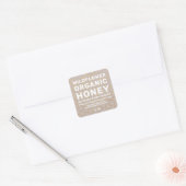 Modern Honey Jar Label Honeybee Apiary Kraft Paper (Envelop)