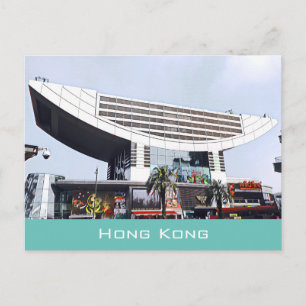 Modern Hong Kong Peak Reis Briefkaart