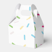 Modern Huge Sprinkles Birthday Party Bedankdoosjes (Achterkant)