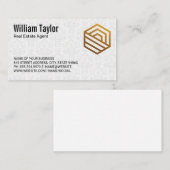 Modern Huislogo | Vastgoedprofessional Visitekaartje (Voorkant / Achterkant)