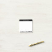 Modern Human Anatomy Science Sketch Persoonlijk Post-it® Notes (Op bureau)