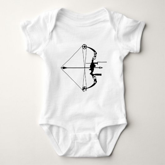 Modern Hunting Bow en Arrow Romper (Voorkant)