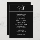 modern; huwelijk kaart (Voorkant / Achterkant)