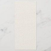 Modern Huwelijksmenu Menu (Achterkant)
