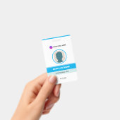Modern ID Card Identification Badge (Manuel / portable)