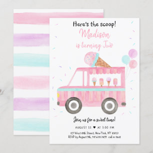 Modern Ijscoman Hier Heb Je De Scoup Verjaardag Kaart