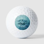 Modern ik kan alles doen golfballen (Voorkant)